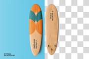 Wooden Surfboard Mockup, a Product Mockup by RamStudio2 (Thumbnail 8 of 16)