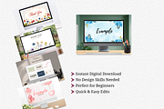 Mac Computer Canva Templates Bundle, a Marketing Template by Wicked Creative (Thumbnail 6 of 14)