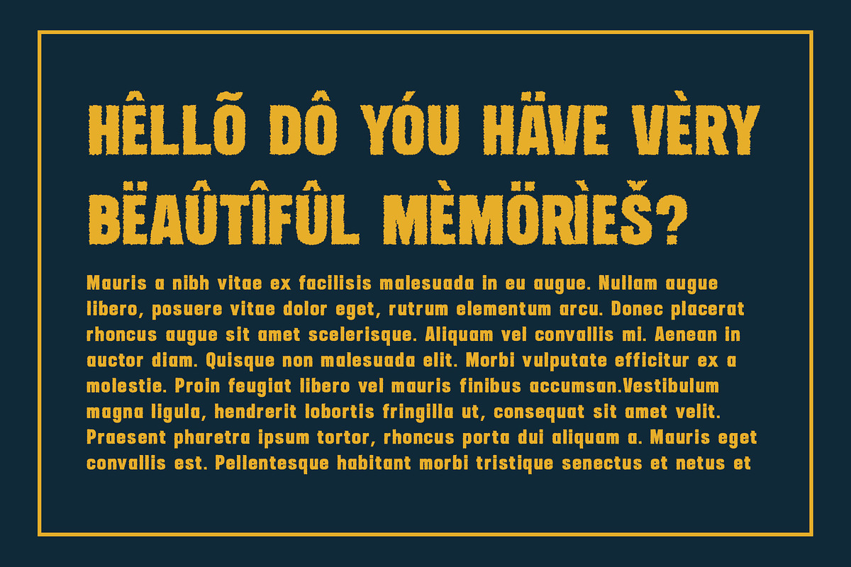Arnel Rough, a Sans Serif Font by Craft Supply Co. (Photo 8 of 8)