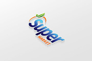 3D Logo Mockup Bundle Pack, a Mockup by GraphicBerg (Thumbnail 26 of 40)