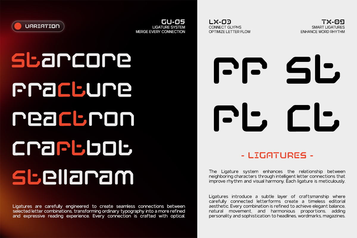 GC Adge – Variable Techno Sans, a Sans Serif Font by Glyphonic (Photo 7 of 14)