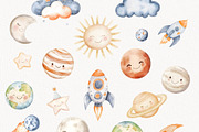 First Trip Around The Sun Space, an Education Illustration by Invite to Clipart (Thumbnail 2 of 8)