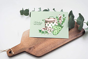 Kitchen watercolor set. Cookbook, an Illustration by SabinaWatercolorArt (Thumbnail 13 of 16)
