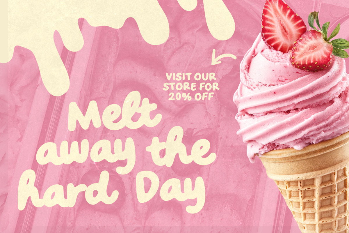 Crispy Bites - Cute Font Family, a Handwritten Font by Sarid Ezra (Photo 4 of 9)