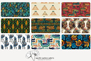 80 Maya & Aztec seamless pattern, a Pattern Graphic by Poppy Lane Studio (Thumbnail 2 of 11)
