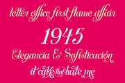 Symphony Script, a Script Font by Juan Casco (Thumbnail 1 of 3)