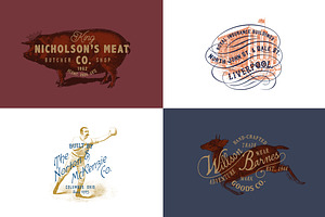 32 Vintage Logo Templates Vol. 2