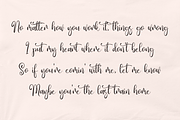 Fivety Likes | Modern Script Font, a Script Font by Forberas Club (Thumbnail 3 of 7)