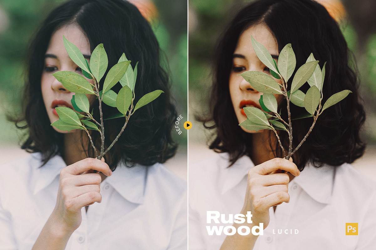 Rustwood Photoshop Action and LUTs, an Action Add-On by Presetrain Co. (Photo 4 of 7)