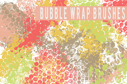 Bubble Wrap Brushes