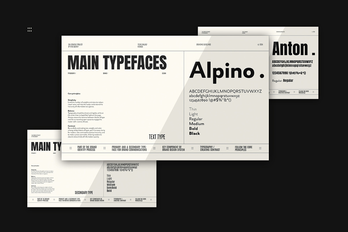 BRAND GUIDELINES | ÉVA & Co Template, a Presentation Template by Viva Agency (Photo 5 of 9)