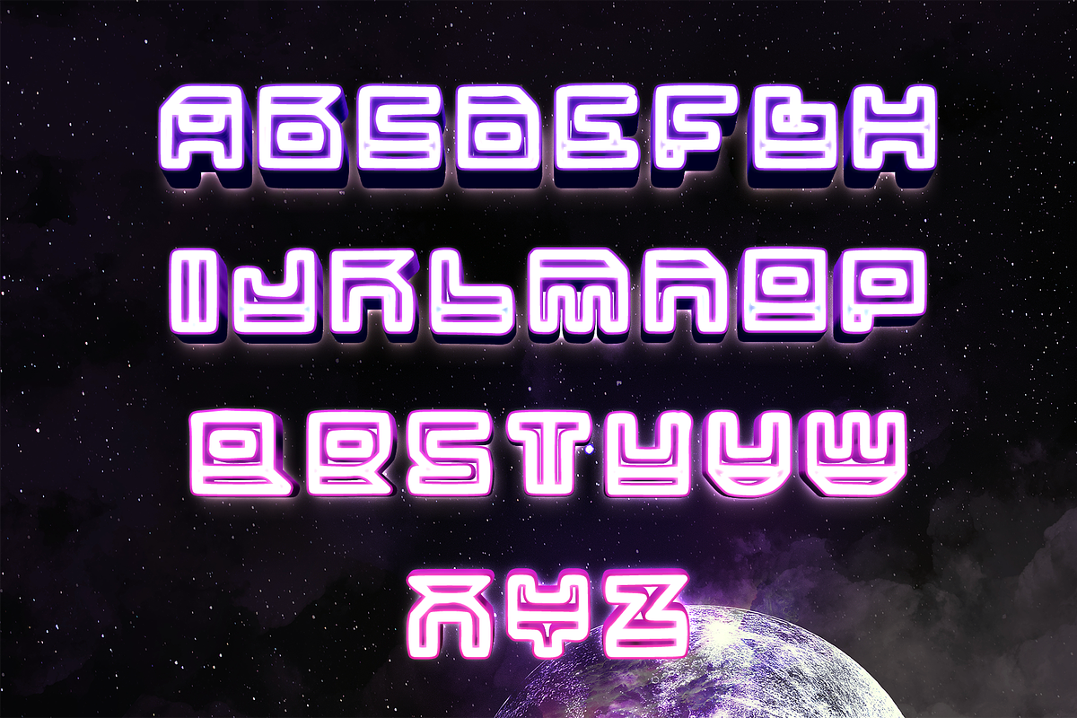 ARCADE, a Symbol Font by Dz Akali (Photo 4 of 5)