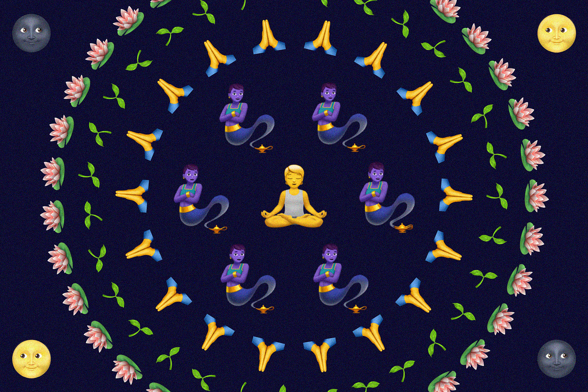 Spiritual, Psychedelic Emoji Brushes, a Brush Add-On by kloroform (Photo 6 of 10)