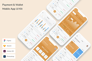 Payment & Wallet Mobile App UI Kit