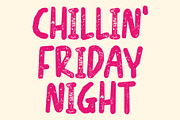 CS Racons Stamp, a Sans Serif Font by Craft Supply Co. (Thumbnail 2 of 8)