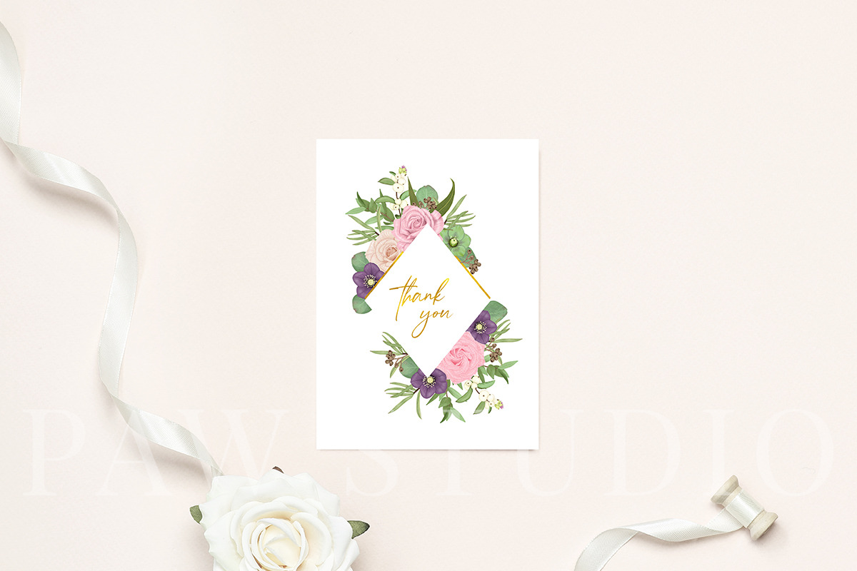 Boho Frames Floral Borders Wreaths, an Illustration by PawGraphic (Photo 9 of 9)