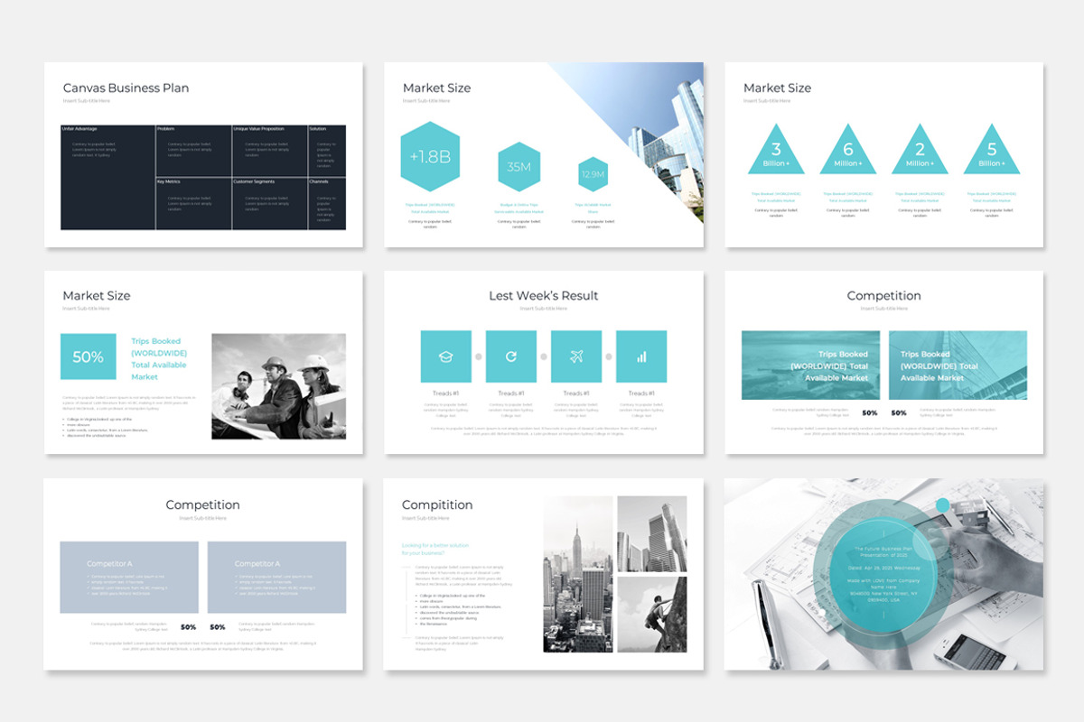Business Presentation Bundle, a Presentation Template by WhiteGraphic (Photo 11 of 15)