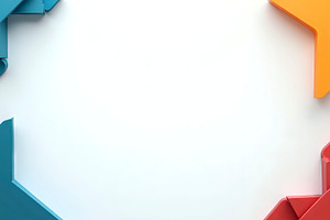 Dynamic Business Frame With Color Ac, a Photo by LOGOCREATIVE
