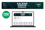 Forex Trading YouTube Banner, a Social Media Template by Vaughn Studios (Thumbnail 1 of 5)