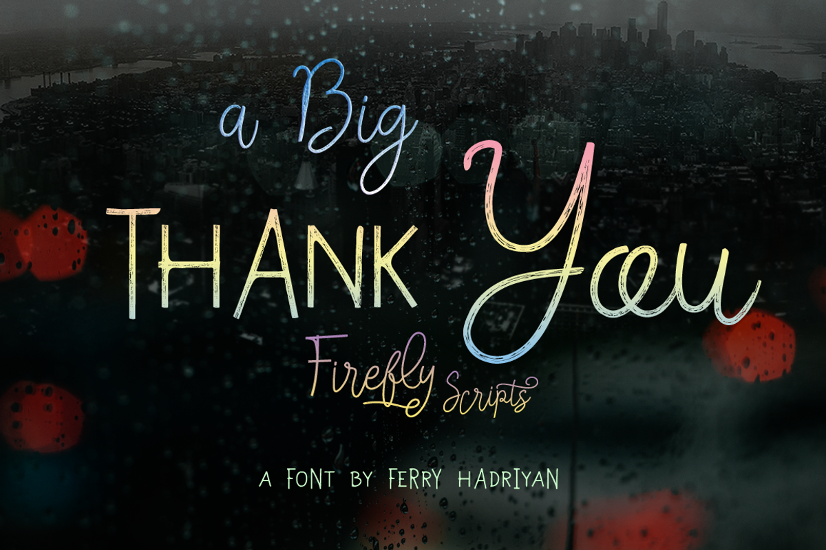 Firefly - Handletter Family preview 8