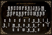 TEQUILERO, a Blackletter Font by jakejarkor (Thumbnail 7 of 8)
