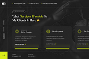 Personal Portfolio & Resume WP Theme, a WordPress Template by UInstrument (Thumbnail 6 of 12)