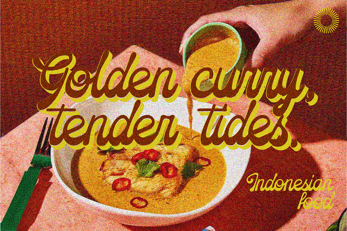 Roshalique - Retro Script, a Script Font by Setara Langit CreativeStd (Photo 9 of 14)
