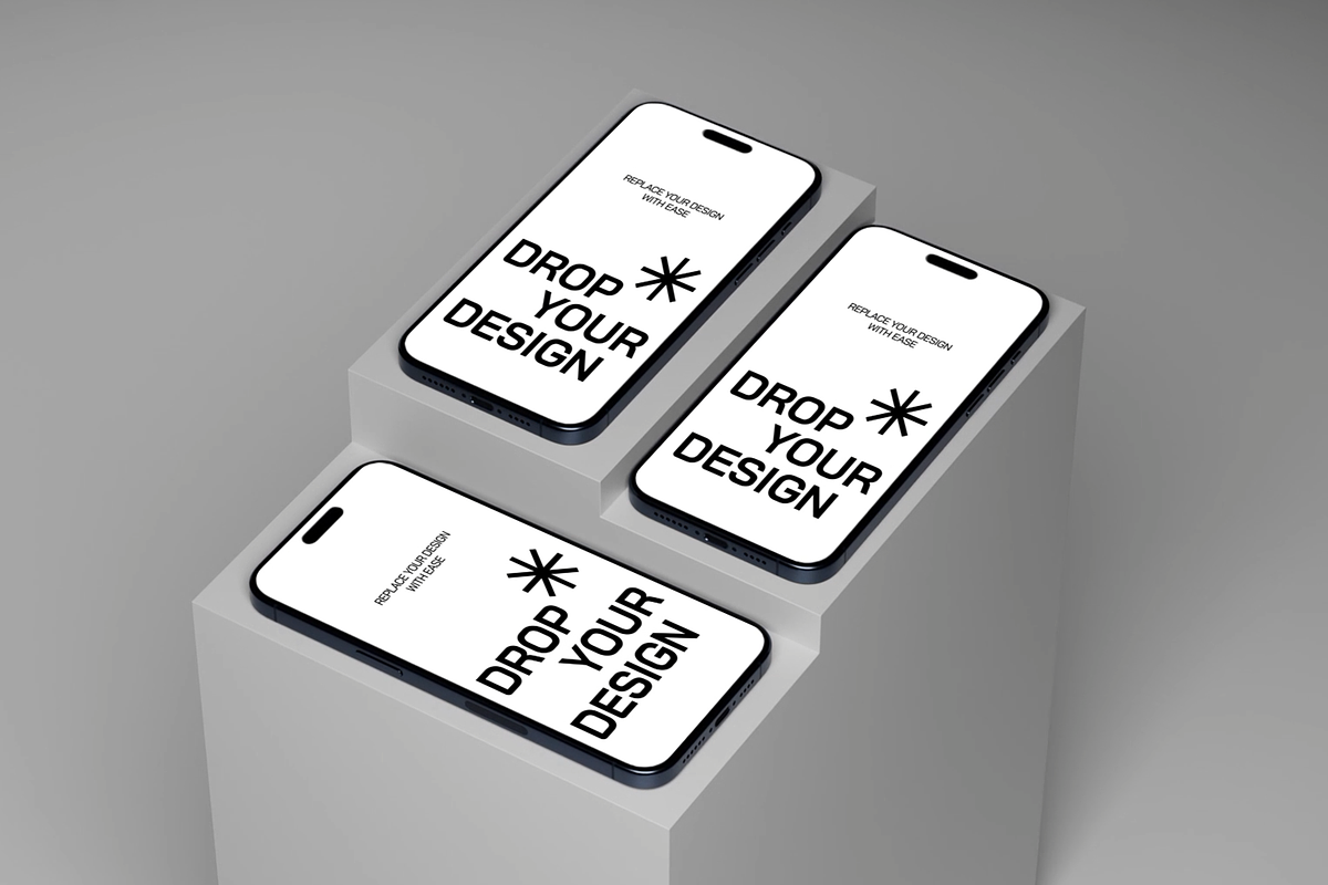Smartphone Animation Mockup Pack 02, an iPhone Mockup by MockupShelf (Photo 10 of 12)