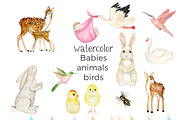 Baby Crest Creator Watercolor, an Illustration by LABFcreations (Thumbnail 31 of 32)