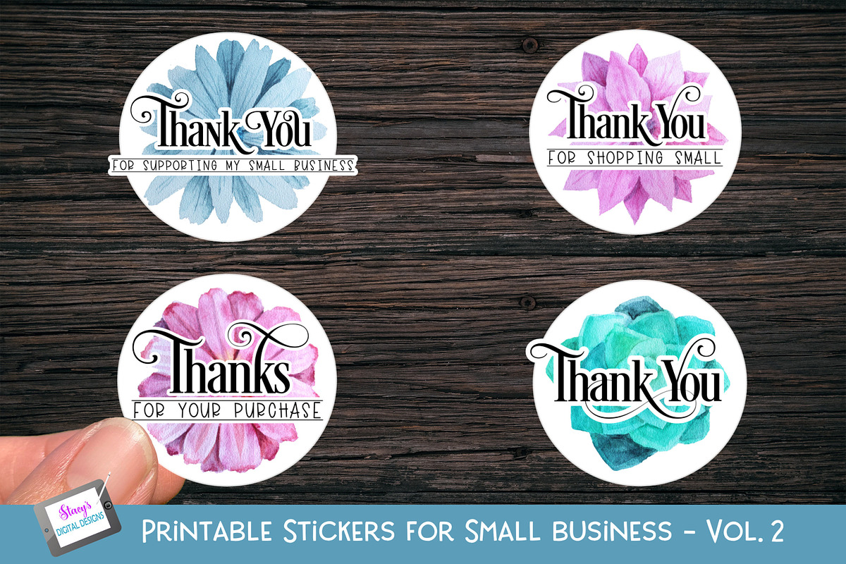 Small Business Stickers Bundle, an Object Graphic by Stacy's Digital Designs (Photo 3 of 5)