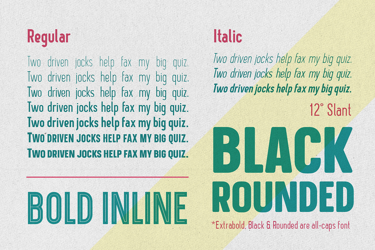Davish Font Family preview 4