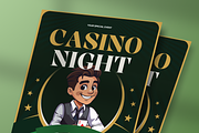 Casino Night Flyer, a Flyer Template by Annora Studio (Thumbnail 4 of 4)