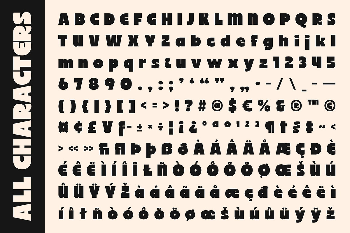 CS Risgard – Bold Sans Font, a Sans Serif Font by Craft Supply Co. (Photo 8 of 8)