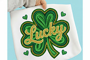 Brushstroke St Patrick's Day Shamroc, an Illustration by Designking (Thumbnail 1 of 6)