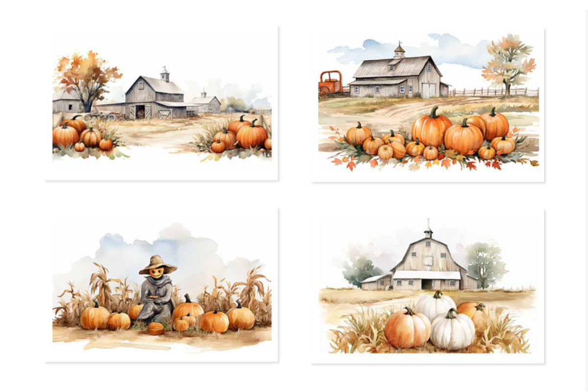 Fall Pumpkin, a Seasonal Illustration by artsy-fartsy (Photo 3 of 5)
