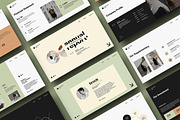 Annual Report Presentation Template, a Presentation Template by evgenystudio (Thumbnail 8 of 9)