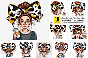 10 Adorable Coffee Lover Clipart PNG, a Graphic by Clipart Bloom (Thumbnail 1 of 11)