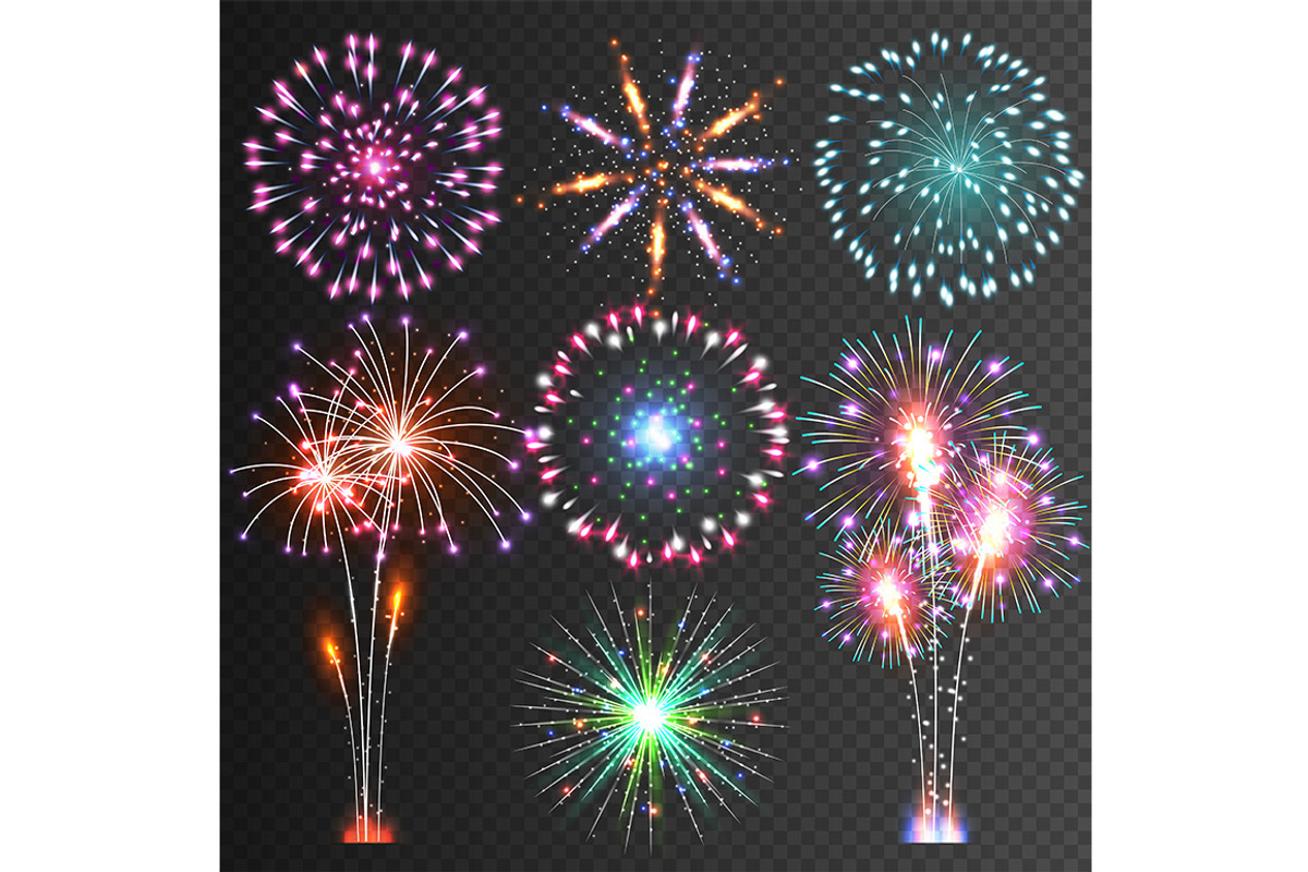 Festive Firework., an Illustration by Things for designers | Creative ...