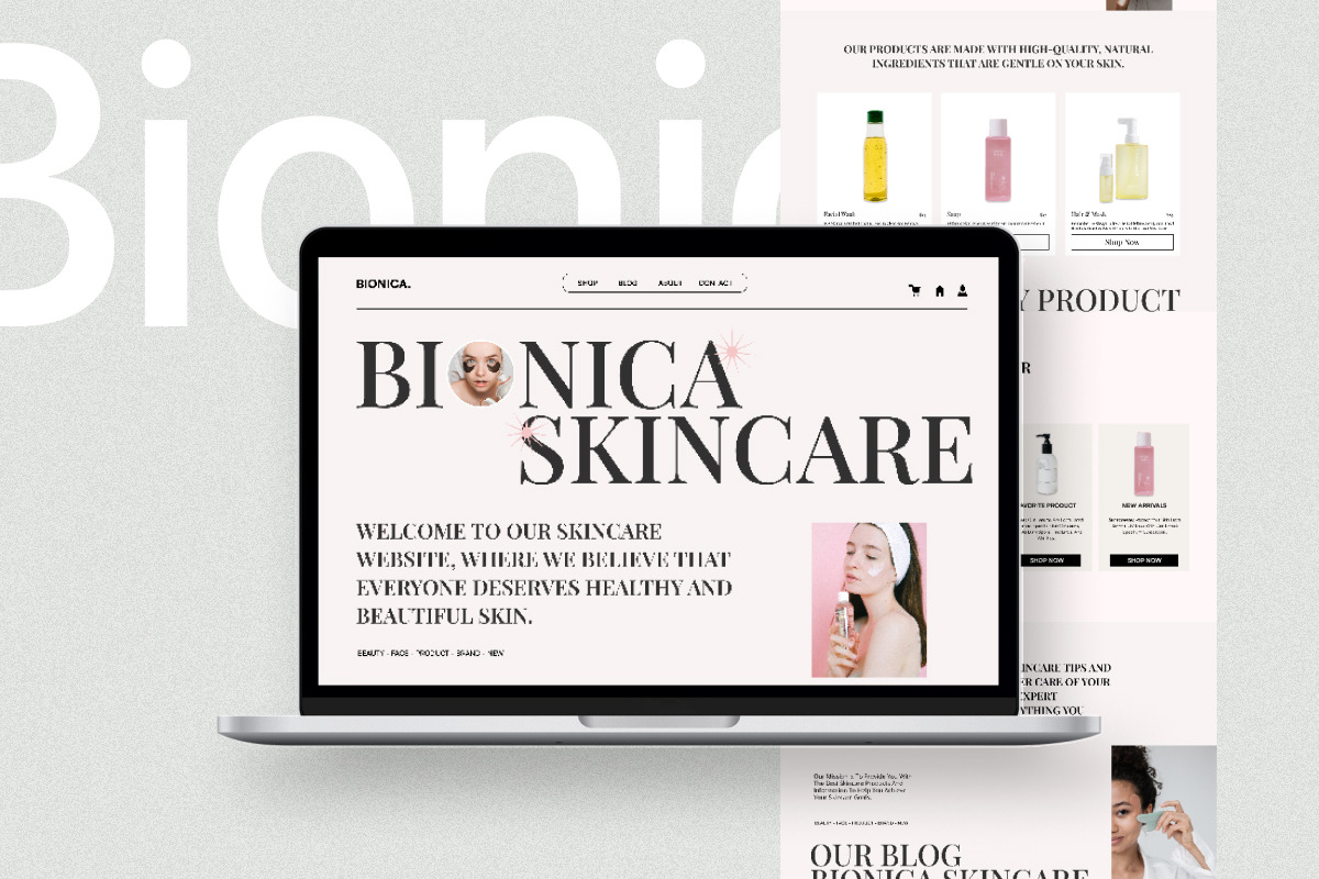 Bionica Landing Page, an UI Kit Template by slidenotion (Photo 4 of 6)