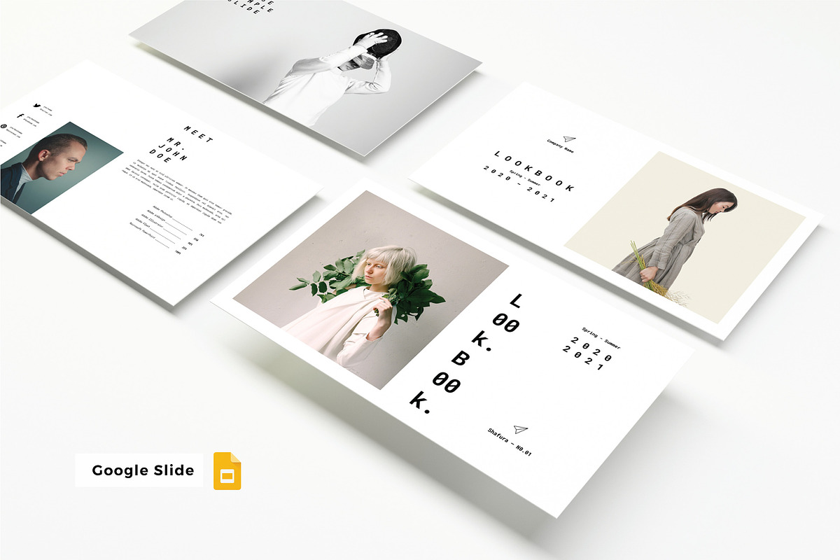 LOOKBOOK - Google Slide Template, a Presentation Template by Shafura