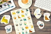 DIG BUNDLE Funny animals, an Animal Illustration by Zooza Art (Thumbnail 39 of 40)