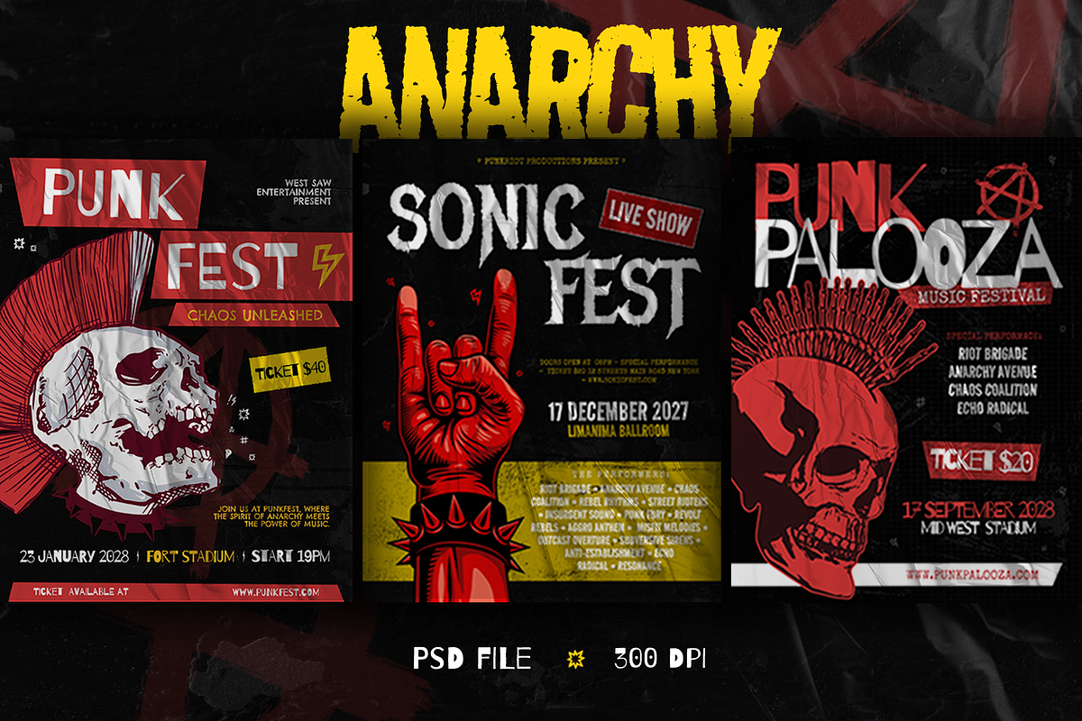 Anarchy - Flyer Templates, a Flyer Template by Inviline.co (Photo 5 of 7)