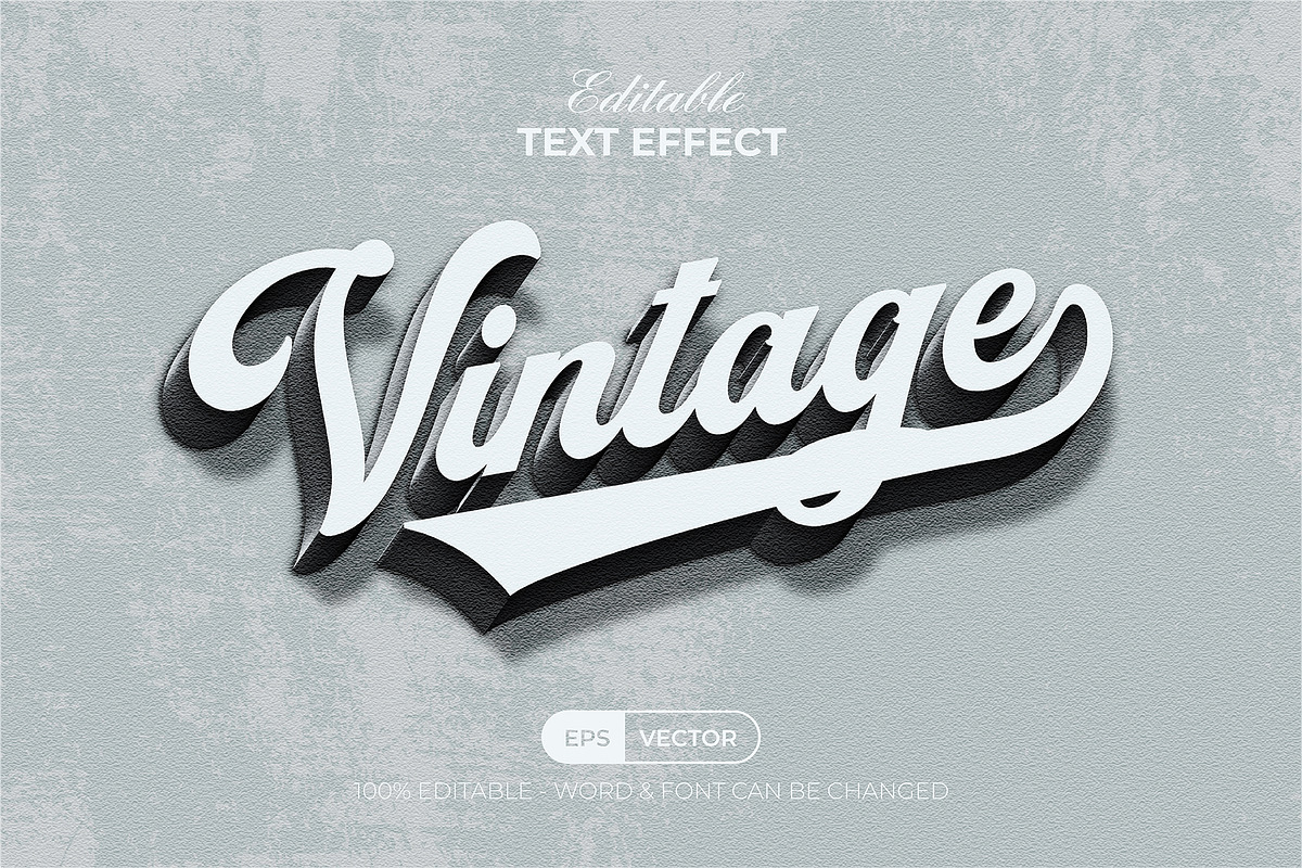 Garage Text Effect Vintage Style, an Action Add-On by Mockmenot (Photo 2 of 4)