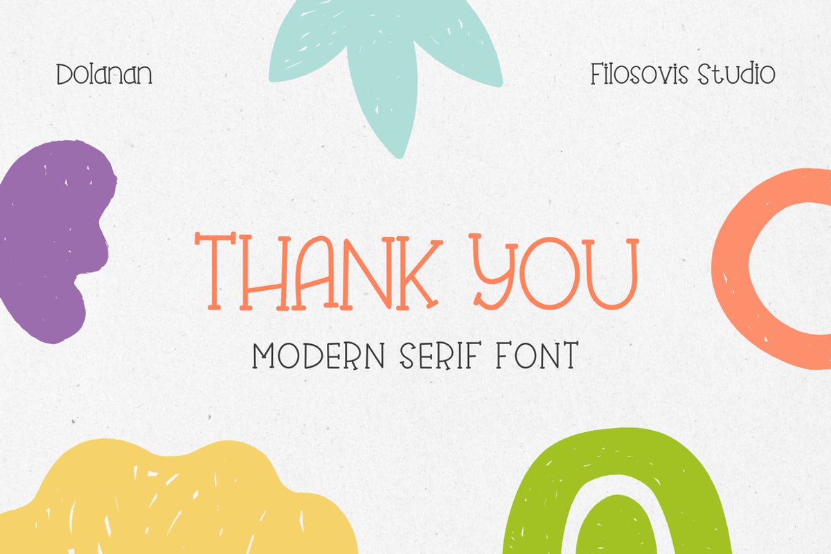 Dolanan | Serif Font, a Serif Font by filosovis (Photo 5 of 5)