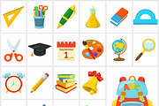 Bright icons for school, an Icon by Chuhastock (Thumbnail 2 of 2)