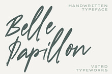 Belle Papillon - Handwritten Font