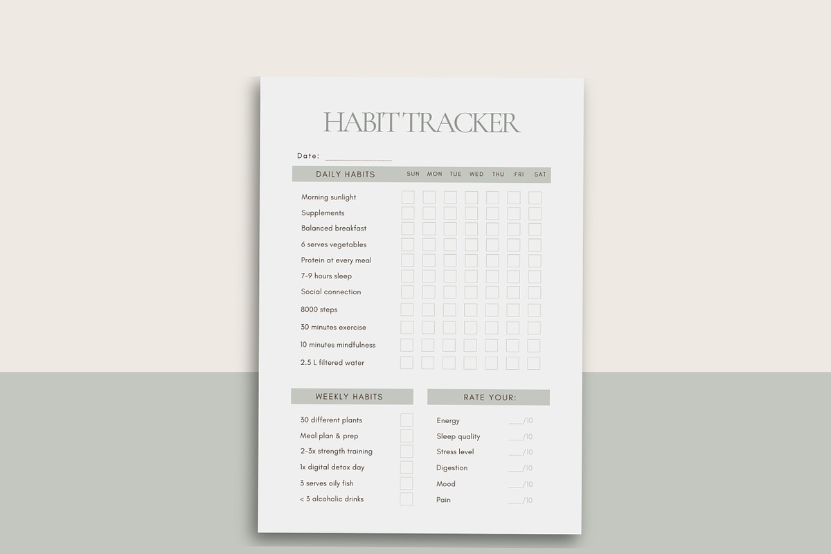 Treatment Plan Canva Template, a Branding & Logo Template by Naturopath Hub (Photo 2 of 10)