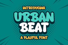 Urban Beat - Fun Bold Display Font