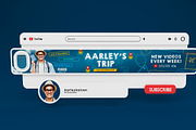 Travel Youtube Cover, a Social Media Template by Aarley Kaiven (Thumbnail 3 of 3)