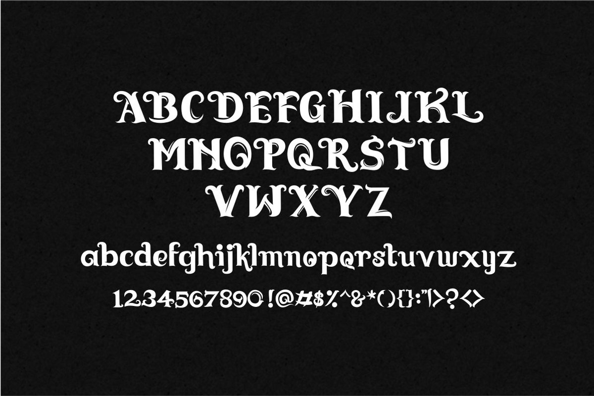 Kodia Font preview 7